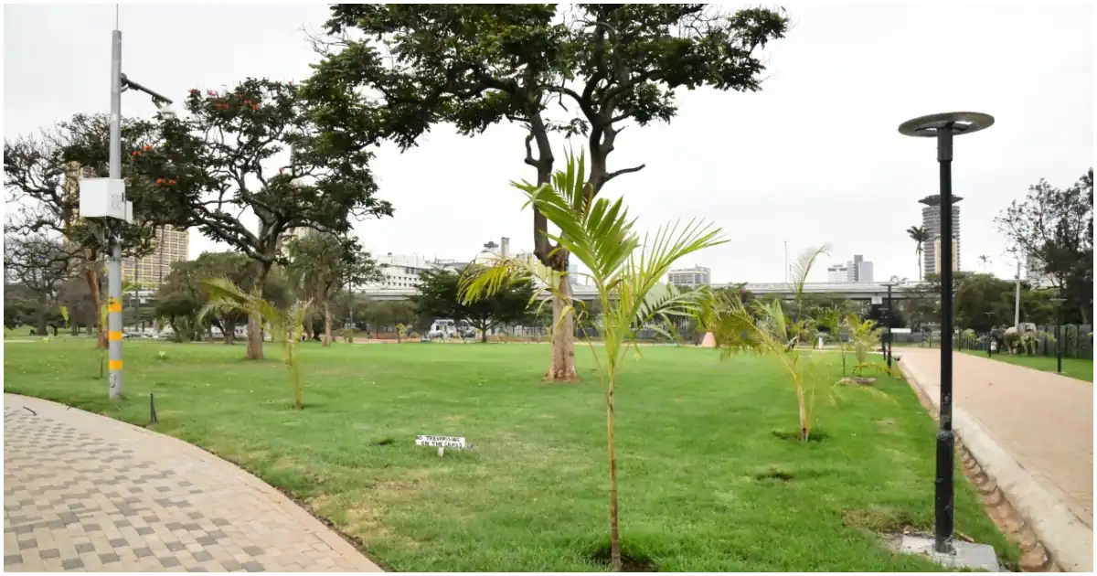 Uhuru Park after renovation